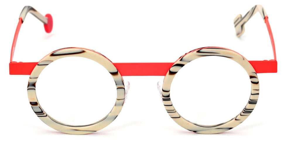 Sabine Be® Be Gipsy - Matte Vanilla Choco / Satin Neon Orange Eyeglasses