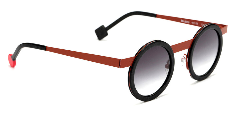 Sabine Be® Be Gipsy Sun SB Be Gipsy Sun 512 43 - Matt Marbled Slate Gray / Shiny Camel Sunglasses