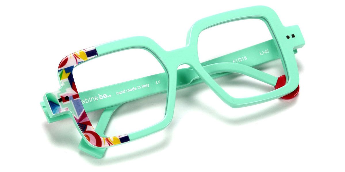 Sabine Be® Be Glossy SB Be Glossy 794 51 - Turquoise Brillant / Painted Color Brillant Eyeglasses