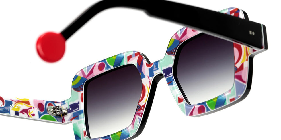 Sabine Be® Be Glossy Sun SB Be Glossy Sun 791 48 - Noir Brillant / Intérieur Painted Brillant Sunglasses