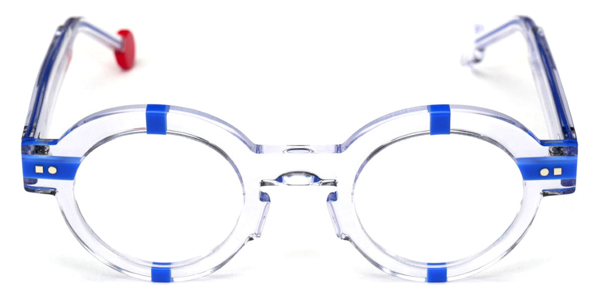 Sabine Be® Be Groom SB Be Groom 355 43 - Shiny Crystal / Shiny Majorelle Blue Eyeglasses