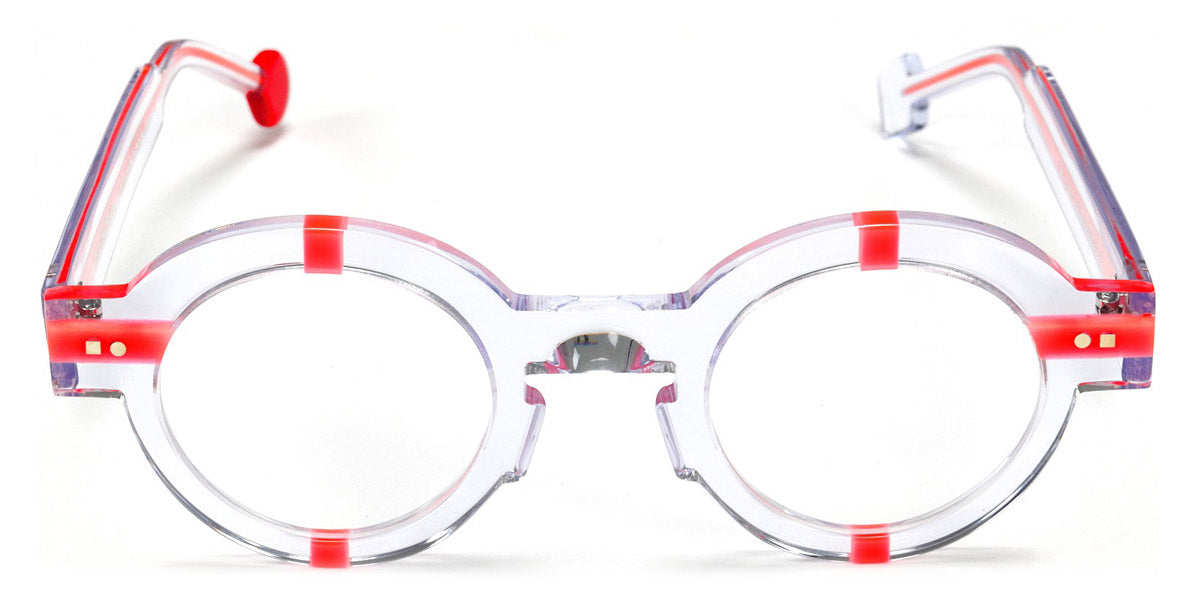 Sabine Be® Be Groom SB Be Groom 761 43 - Shiny Crystal / Shiny Miami Neon Orange Eyeglasses