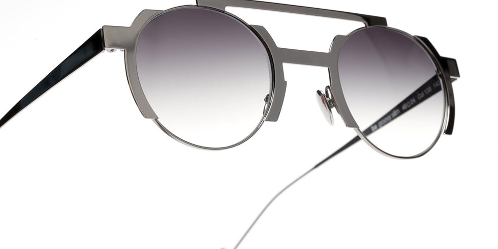 Sabine Be® Be Groovy Slim Sun SB Be Groovy Slim Sun 138 49 - Polished Ruthenium Sunglasses