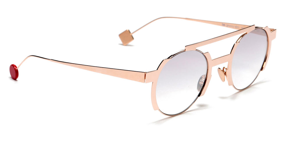 Sabine Be® Be Groovy Slim Sun SB Be Groovy Slim Sun 140 49 - Polished Rose Gold Sunglasses
