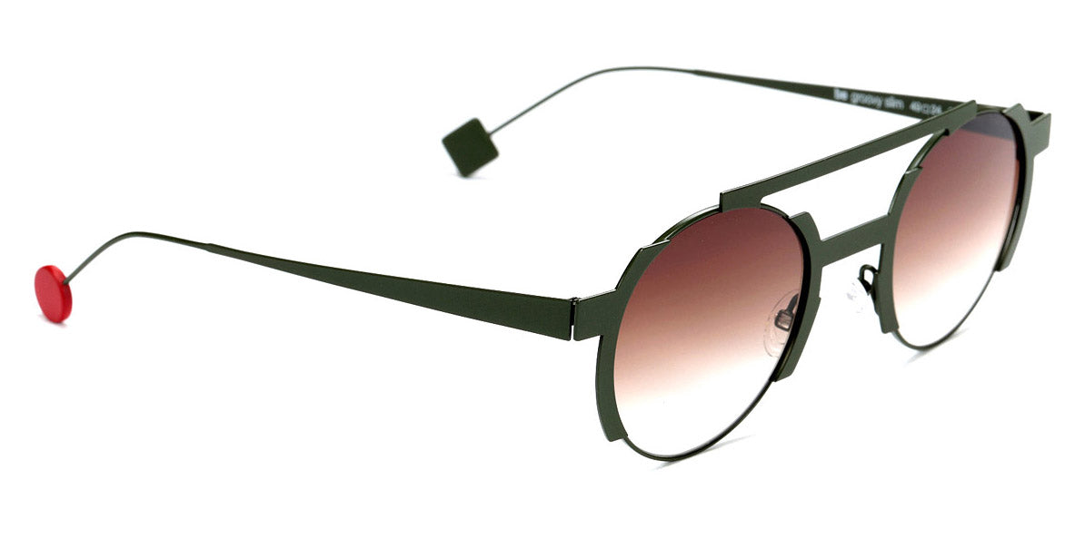 Sabine Be® Be Groovy Slim Sun Be Groovy Slim Sun 206 49 - Satin Khaki Sunglasses