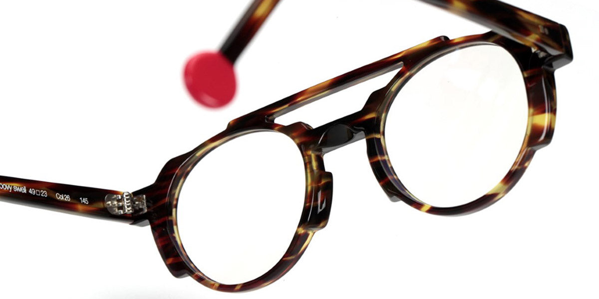 Sabine Be® Be Groovy Swell - Shiny Veined Tortoise Eyeglasses