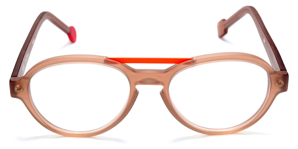 Sabine Be® Be Hype - Beige Translucent Matte / Orange Shiny Satin Eyeglasses