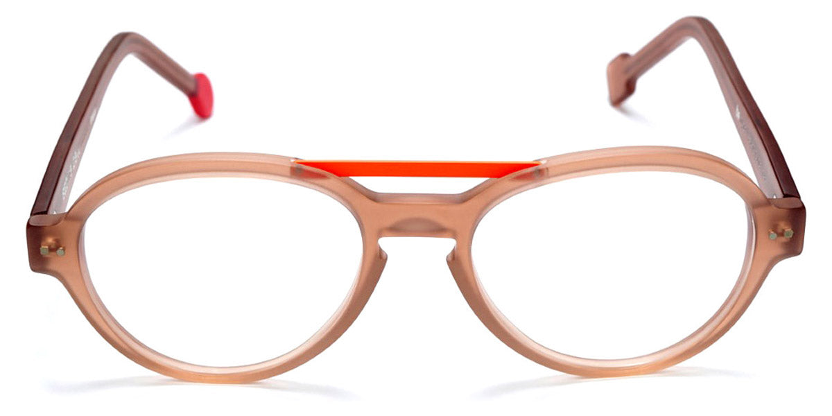 Sabine Be® Be Hype - Beige Translucent Matte / Orange Shiny Satin Eyeglasses