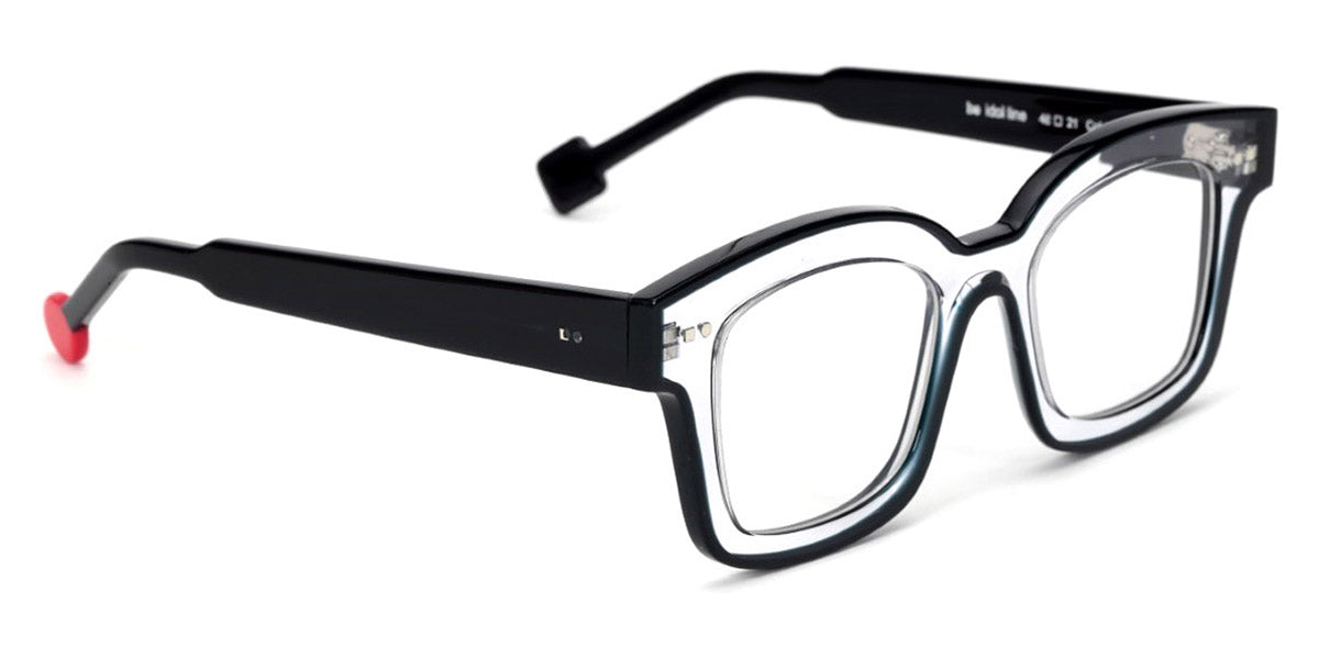 Sabine Be® Be Idol Line - Shiny Crystal / Shiny Midnight Blue Eyeglasses