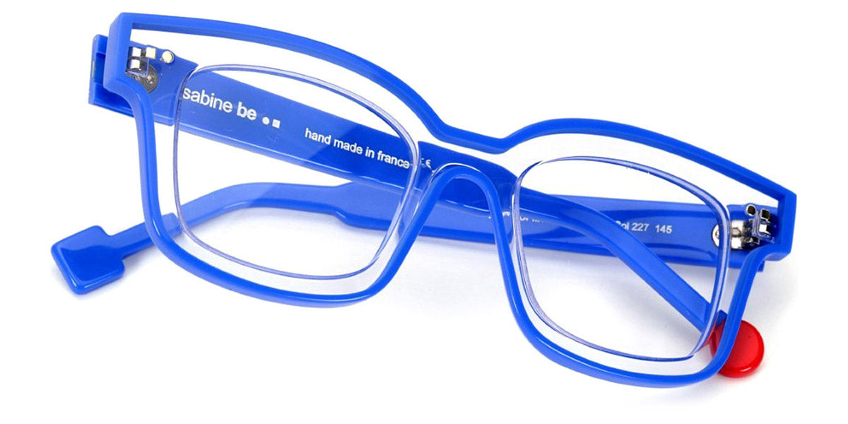 Sabine Be® Be Idol Line - Shiny Crystal / Shiny Blue Klein Eyeglasses