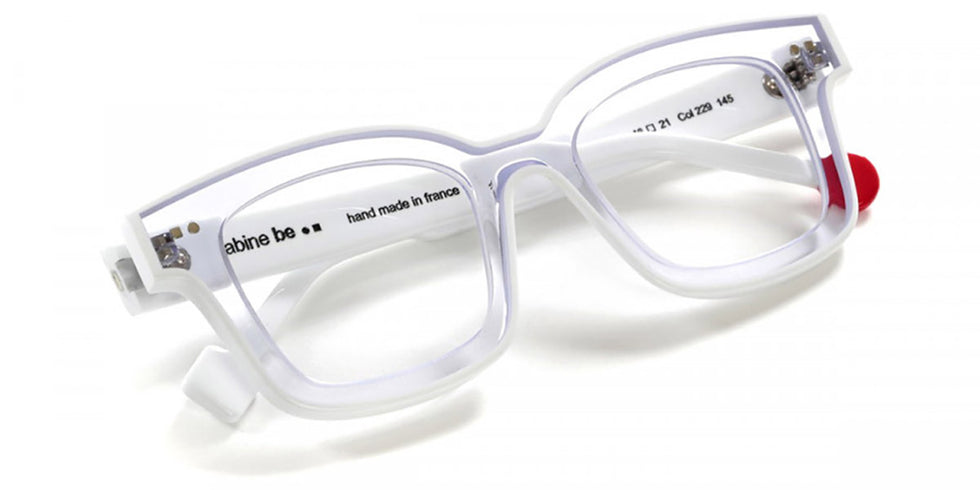 Sabine Be® Be Idol Line - Shiny Crystal / Shiny White Eyeglasses