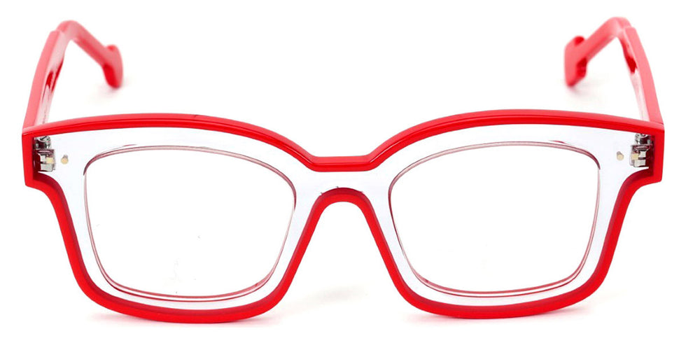 Sabine Be® Be Idol Line - Shiny Crystal / Shiny Red Eyeglasses