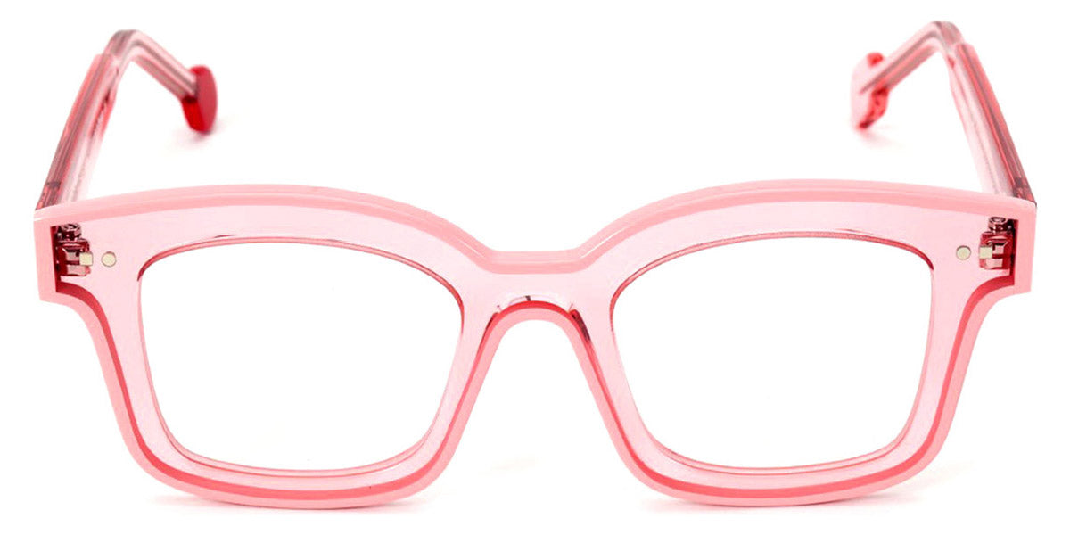 Sabine Be® Be Idol Line - Shiny Peach Translucent / Shiny Solid Peach Eyeglasses
