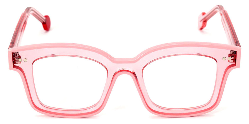 Sabine Be® Be Idol Line - Shiny Peach Translucent / Shiny Solid Peach Eyeglasses