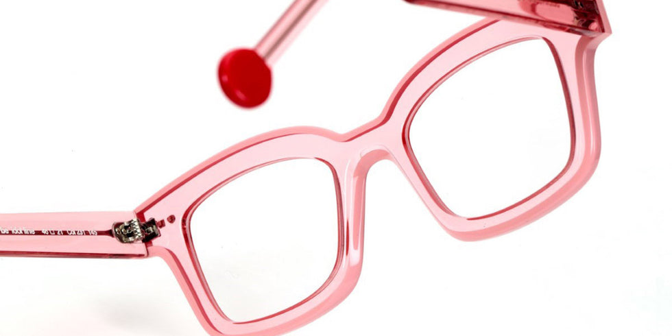 Sabine Be® Be Idol Line - Shiny Peach Translucent / Shiny Solid Peach Eyeglasses