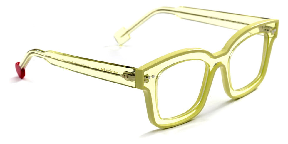 Sabine Be® Be Idol Line - Shiny Translucent Yellow / Shiny Solid Yellow Eyeglasses