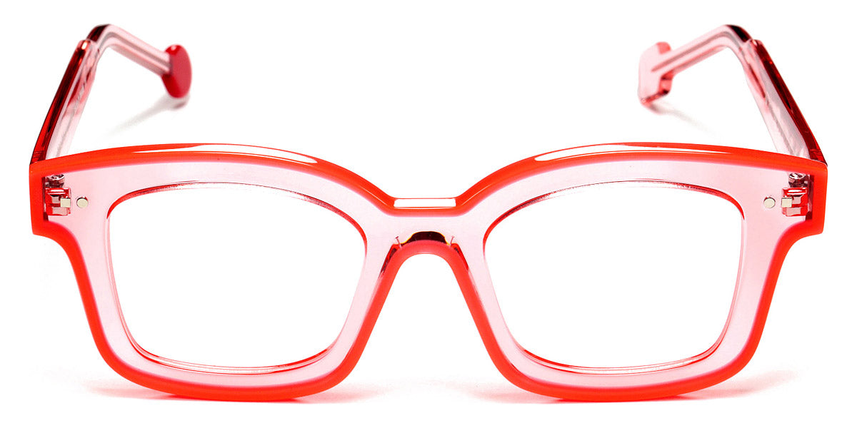 Sabine Be® Be Idol Line SB Be Idol Line 575 46 - Shiny Translucent Peach / Shiny Neon Miami Orange Eyeglasses