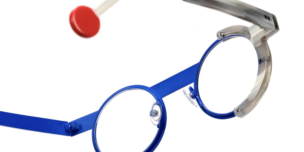 Sabine Be® Be Loop be loop 873 - 873 Blue Majorelle Satin/Horn Gray Shiny