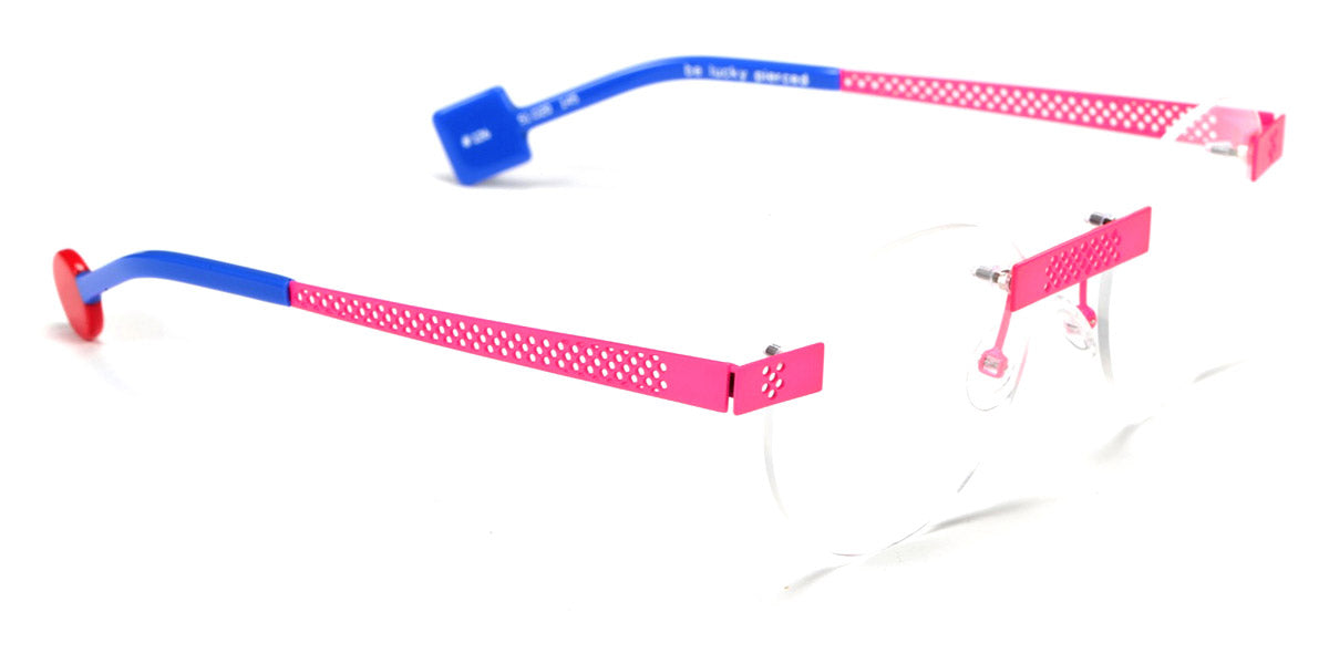 Sabine Be® Be Lucky Pierced SB Be Lucky Pierced 126 51 - Satin Neon Pink Eyeglasses