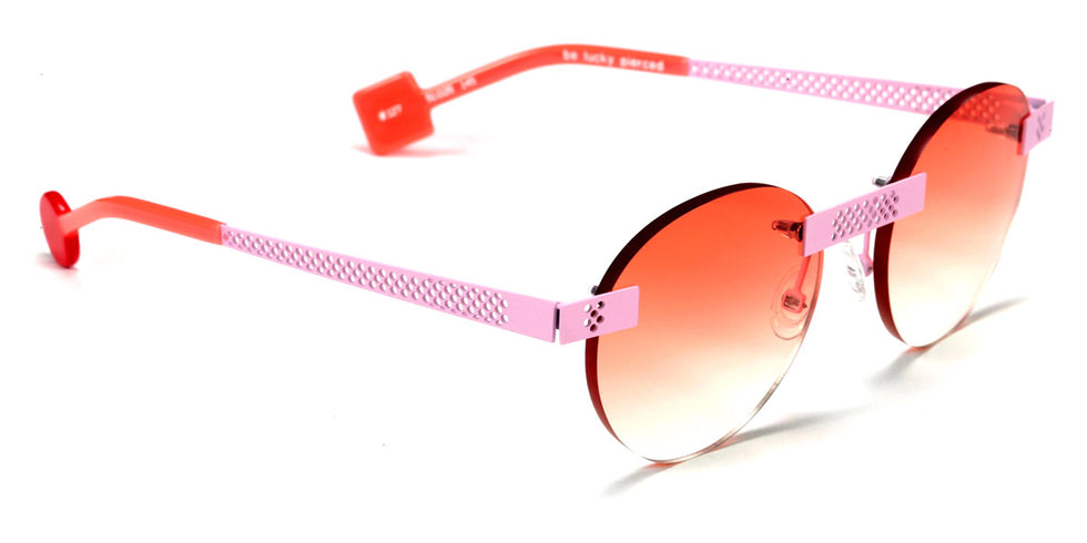 Sabine Be® Be Lucky Pierced Sun SB Be Lucky Pierced Sun 127 51 - Satin Baby Pink Sunglasses