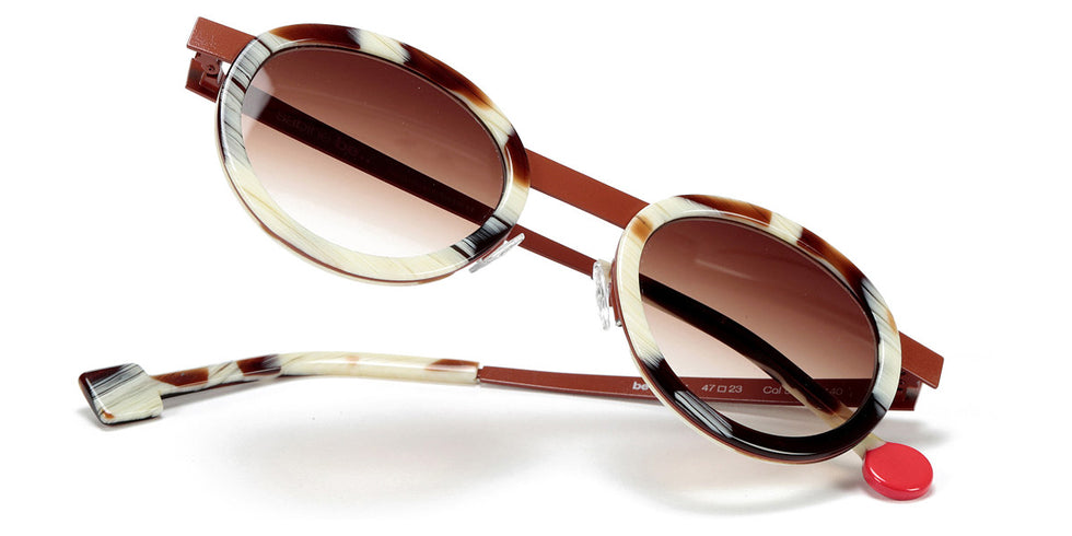 Sabine Be® Be Lucky Sun SB Be Lucky Sun 517 47 - Shiny Blond Horn / Shiny Camel Sunglasses