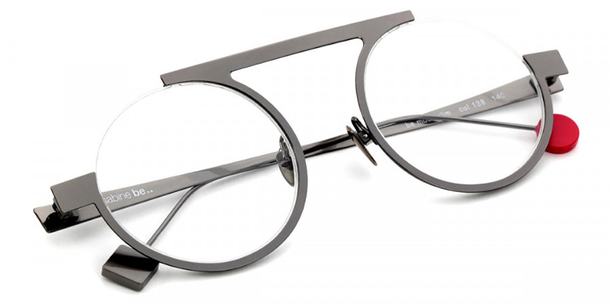 Sabine Be® Be Mood Slim - Polished Ruthenium Eyeglasses