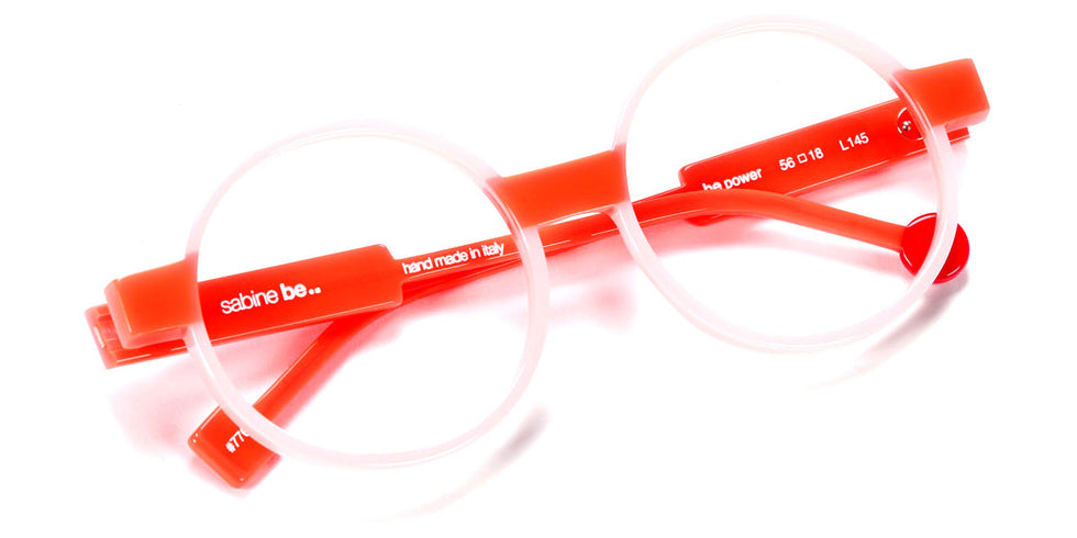 Sabine Be® Be Power SB Be Power 776 56 - Rose Moyen Nacré Brillant / Orange Fluo Miami Brillant Eyeglasses
