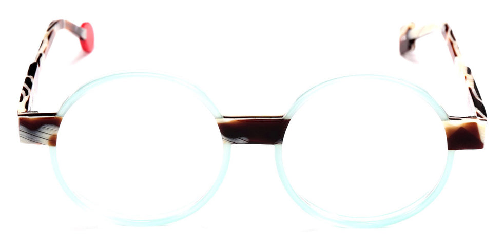 Sabine Be® Be Power SB Be Power 782 56 - Turquoise Opal Brillant / Corne Blonde Brillant Eyeglasses