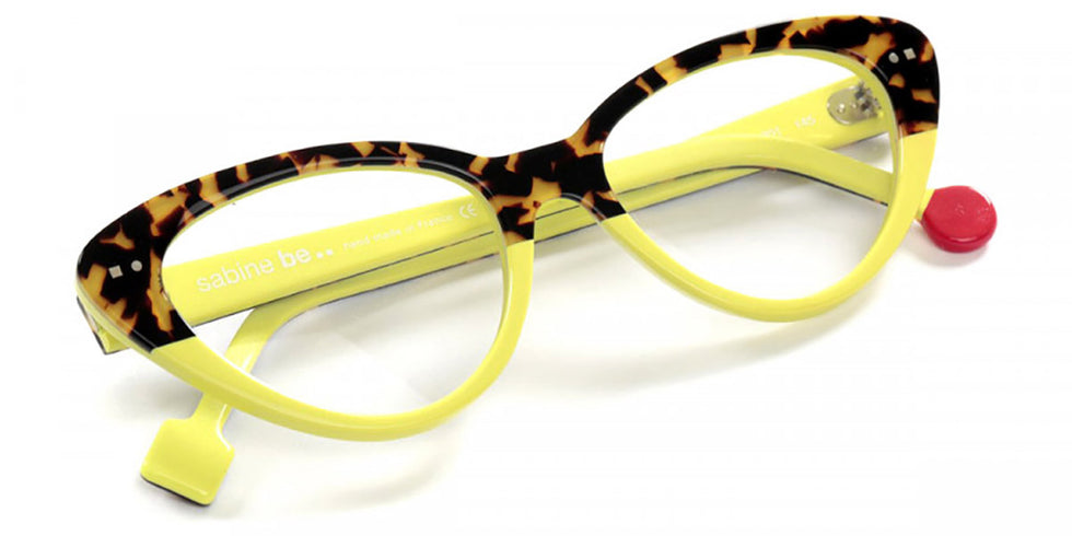 Sabine Be® Be Pretty - Shiny Tiger Tortoise / Shiny Yellow Eyeglasses