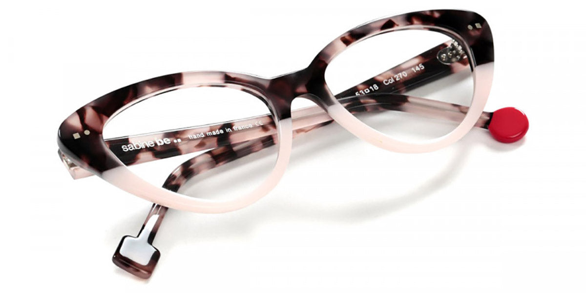 Sabine Be® Be Pretty - Pinkish Tortoise / Shiny Pearly Pink Eyeglasses