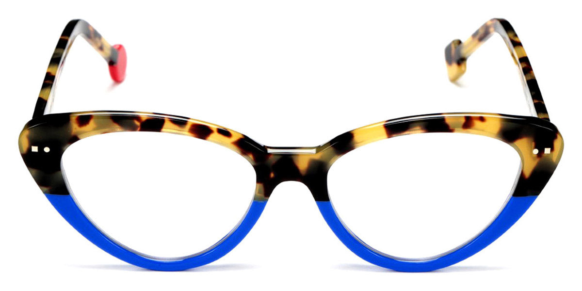 Sabine Be® Be Pretty - Shiny Fawn Tortoise / Shiny Blue Majorelle Eyeglasses