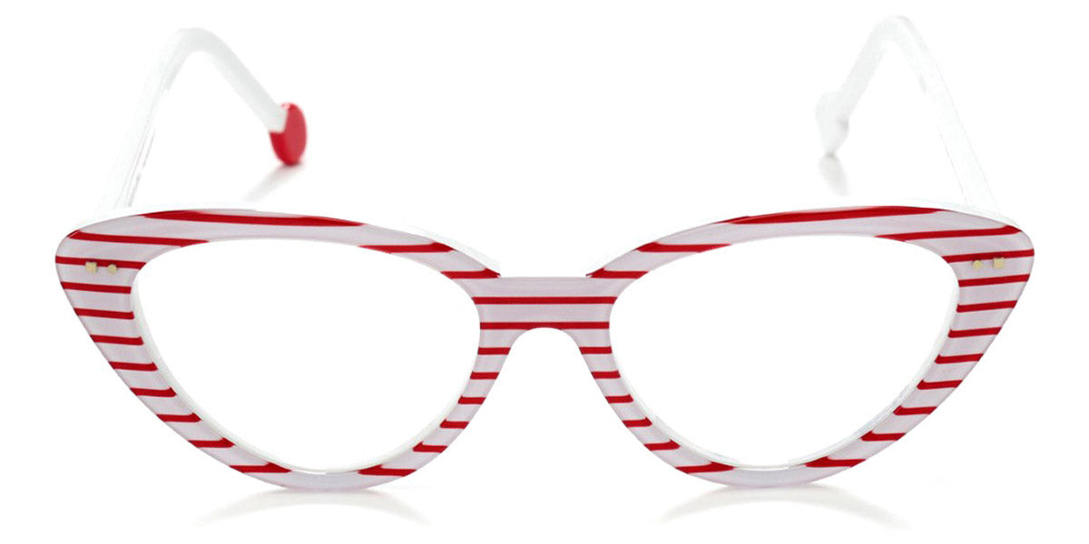 Sabine Be® Be Pretty Stripe - Shiny Red Slim Stripes Eyeglasses