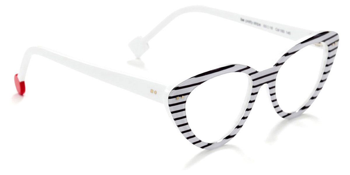Sabine Be® Be Pretty Stripe - Shiny Navy Blue Slim Stripes Eyeglasses