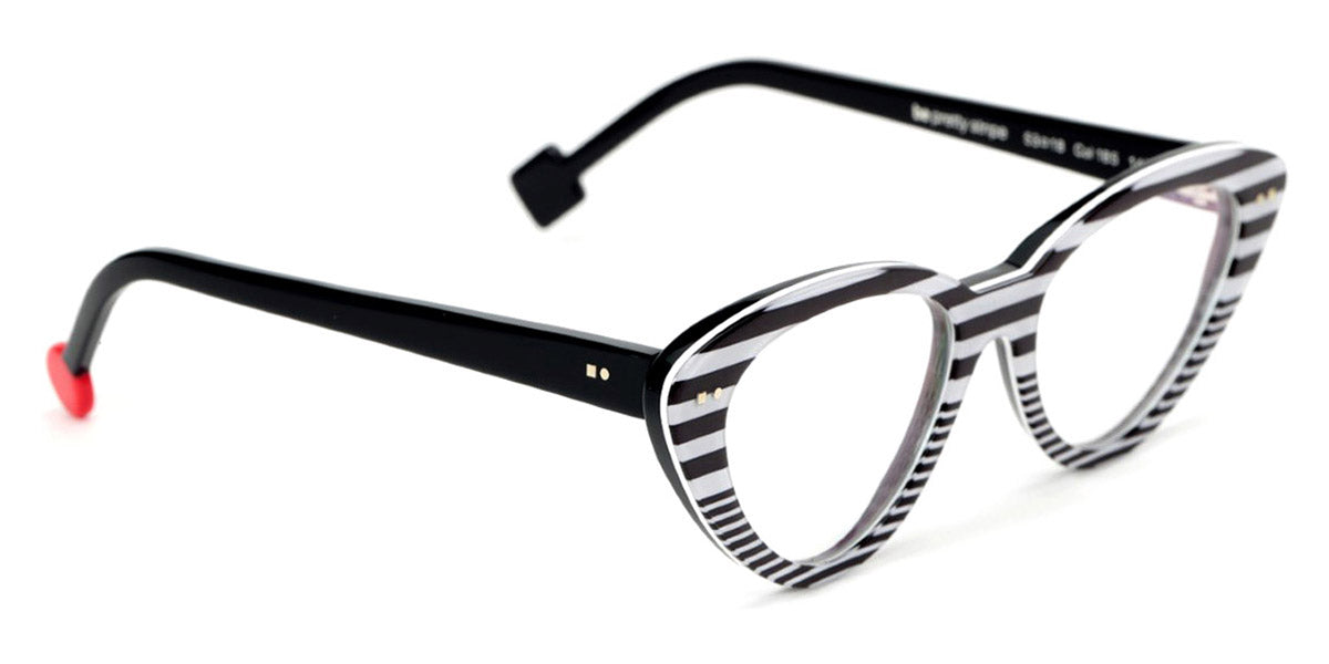 Sabine Be® Be Pretty Stripe - Shiny Navy Blue Fat Stripes / Shiny Navy Blue Slim Stripes Eyeglasses