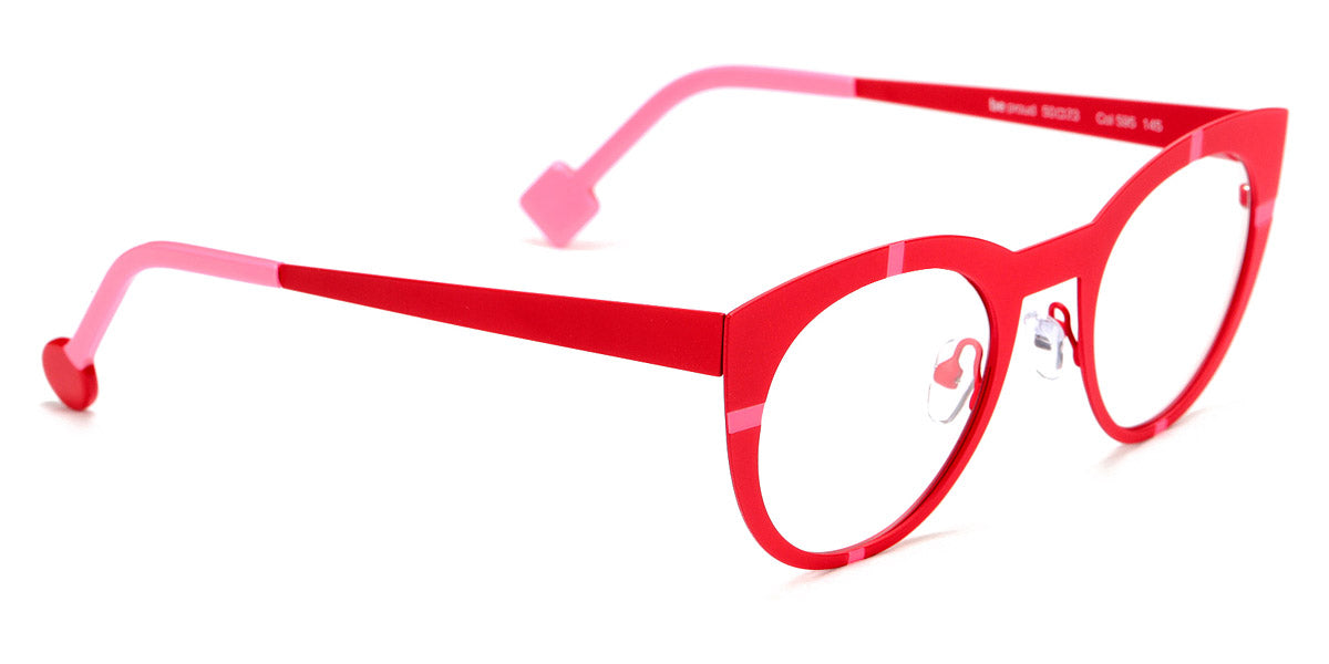 Sabine Be® Be Proud SB Be Proud 595 50 - Satin Red / Satin Neon Pink Eyeglasses