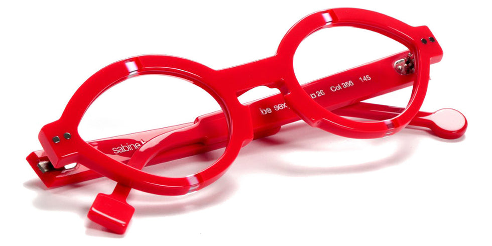 Sabine Be® Be Sexy SB Be Sexy 356 50 - Shiny Red / Shiny Crystal Eyeglasses