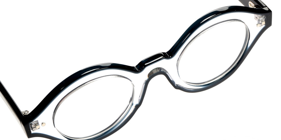 Sabine Be® Be Smile Line SB Be Smile Line 226 46 - Shiny Crystal / Shiny Midnight Blue Eyeglasses