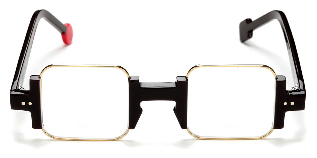 Sabine Be® Be Square - Shiny Dark Choco / Polished Pale Gold Eyeglasses