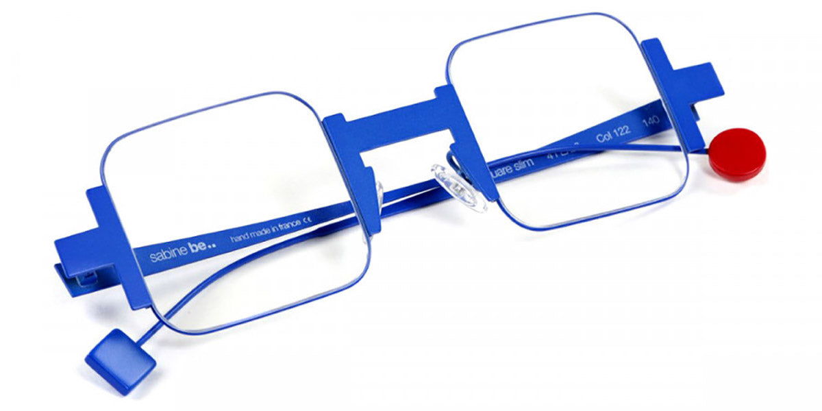 Sabine Be® Be Square Slim - Satin Blue Klein Eyeglasses