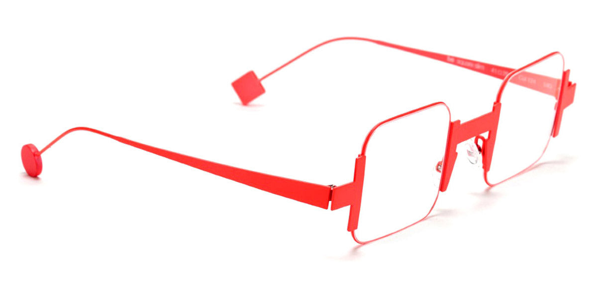 Sabine Be® Be Square Slim - Satin Neon Orange Eyeglasses