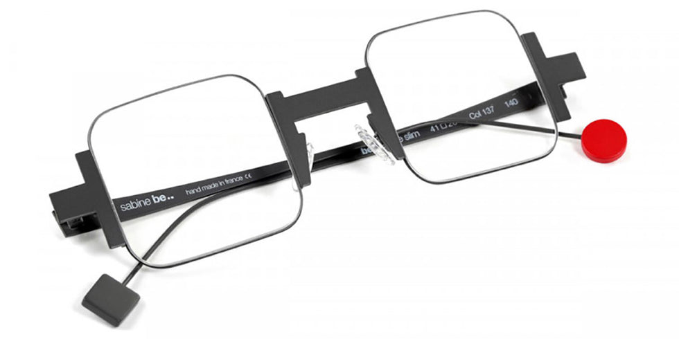 Sabine Be® Be Square Slim - Satin Taupe Eyeglasses