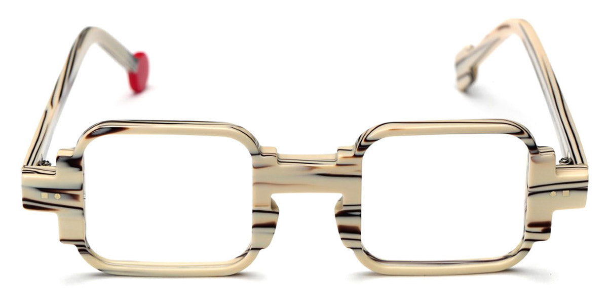 Sabine Be® Be Square Swell - Shiny Vanilla Choco Eyeglasses
