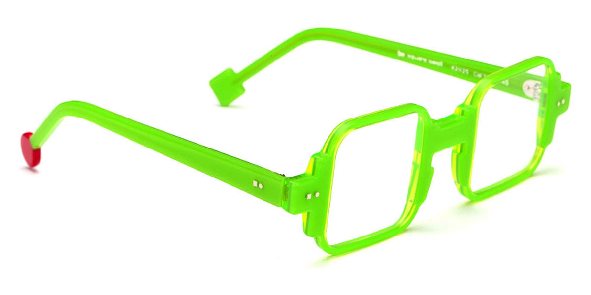 Sabine Be® Be Square Swell - Shiny Neon Green Eyeglasses