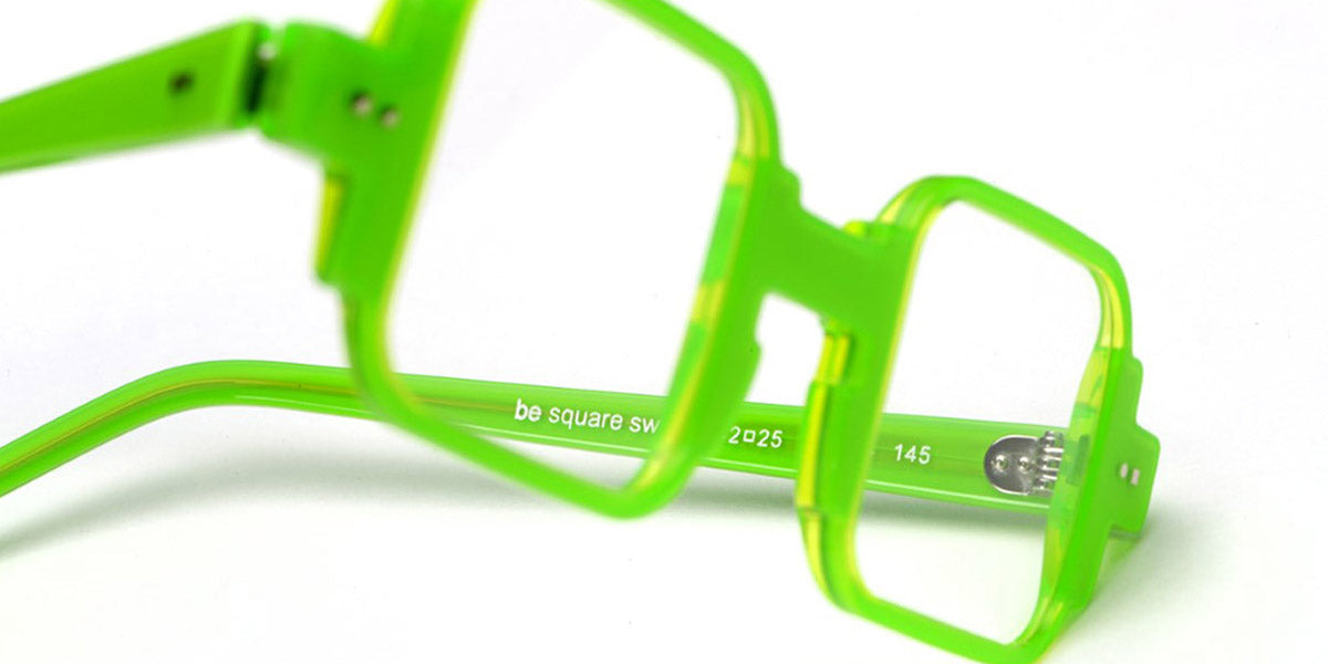 Sabine Be® Be Square Swell - Shiny Neon Green Eyeglasses
