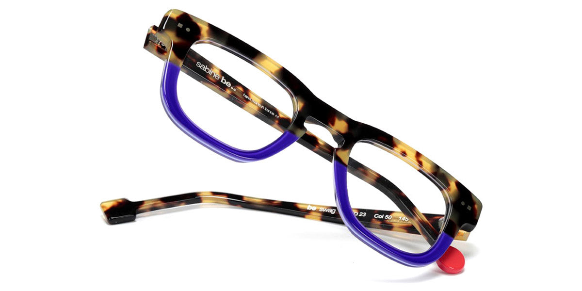 Sabine Be® Be Swag - Shiny Tokyo Tortoise / Shiny Purple Eyeglasses