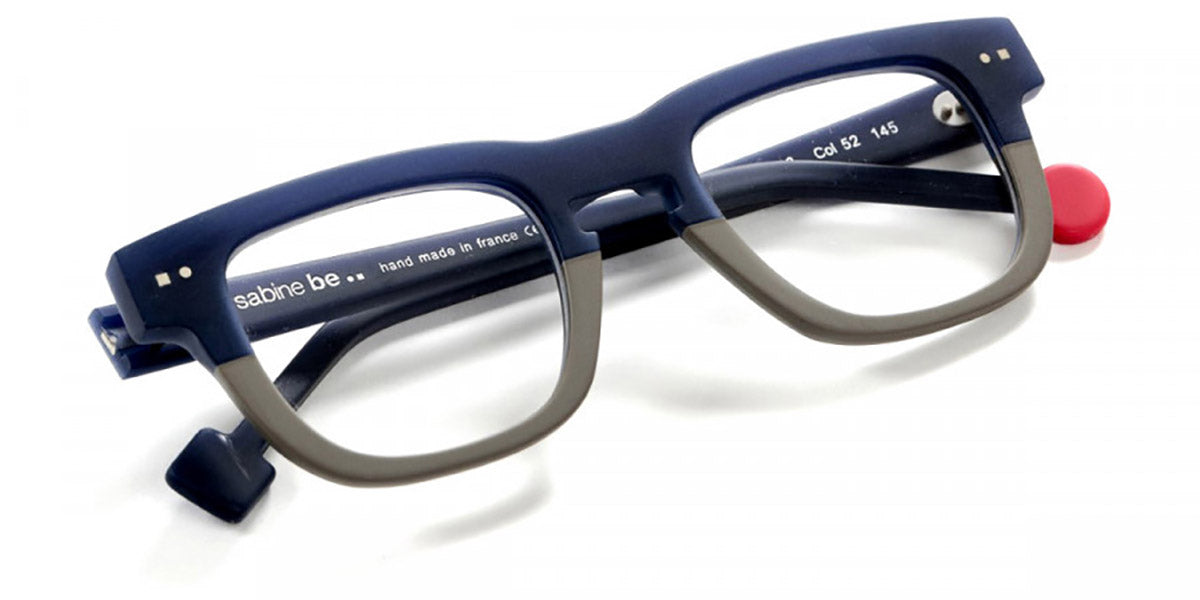 Sabine Be® Be Swag - Matte Blue Klein / Matte Taupe Eyeglasses
