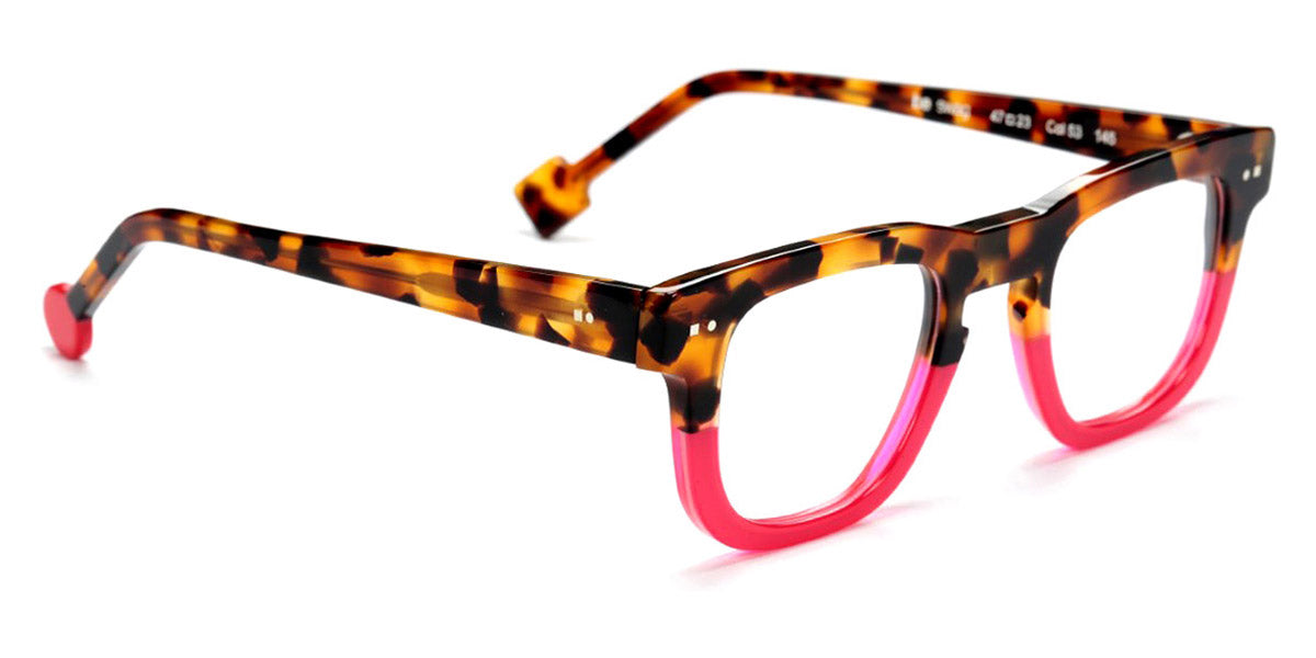 Sabine Be® Be Swag - Shiny Fawn Tortoise / Shiny Neon Pink Eyeglasses