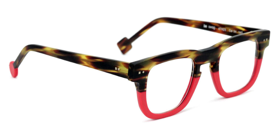 Sabine Be® Be Swag - Matte Veined Tortoise / Matte Red Eyeglasses