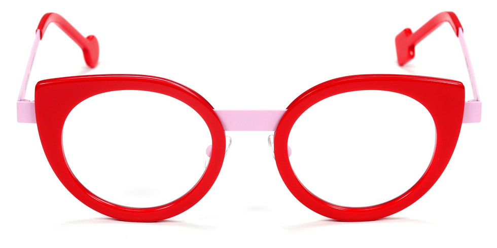 Sabine Be® Be Sweet SB Be Sweet 24 47 - Shiny Red / Satin Baby Pink Eyeglasses
