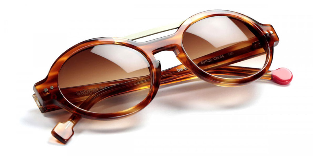 Sabine Be® Be Trendy Sun - Shiny Blonde Veined Tortoise / Satin Ivory Sunglasses